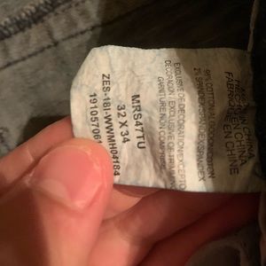 Rock 47 wrangler jeans.